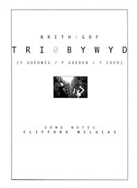 Tri Bywyd cover